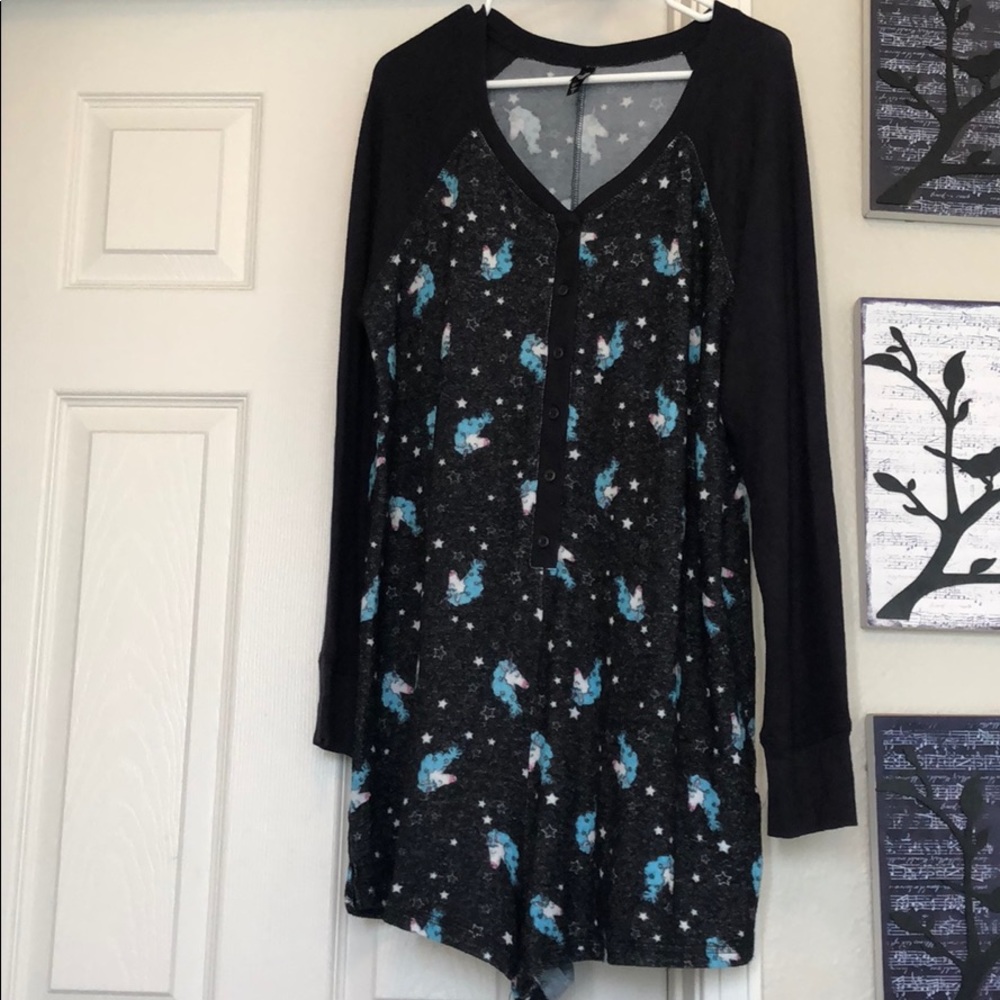 Torrid unicorn sleep romper